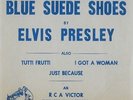 ELVIS PRESLEY •  1956 TEMPORARY SLEEVE EPA 747 w/NM EP RECORD 