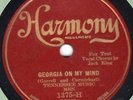 Harmony 1375H Mound City Blue Blowers GEORGIA ON MY MIND Coleman Hawkins 1931 E+