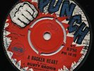 A BROKEN HEART / TRIBUTE TO A KING   BUSTY BROWN ( BOSS *Upsetters* ) Plays EX ?