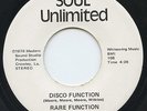 Rare Funk 45 - Rare Function - Disco Function - Soul Unlimited # 108 - M-