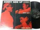 DIZZY GILLESPIE / SONNY STITT / SONNY ROLLINS - sonny side up - VERVE 8262 DG