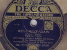 VERA LYNN - We'll Meet Again / I'm Praying To St Christopher 78 rpm disc (A++)