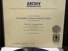 Fournier-Bach Cello solo suites 1&2-DGG Archiv red stereo