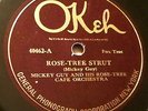 Hot OKeh 40462 Mickey Guy Orchestra-Rose Tree Strut (NYC 1925) beauty