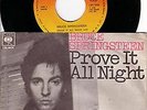 Bruce Springsteen - Prove It All Night (Yugoslavia Picture Sleeve 45)
