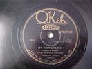 Luis Russell Burning Eight 78 rpm Okeh 8656 Tight Like That / Call of the Freaks