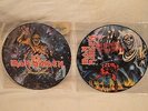 IRON MAIDEN - Number of the Beast 1982/Peace of mind 1984 Picture discs NM