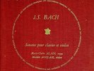 DF209-210 - Bach - Sonates Pour Violon - Marie-Claire ALAIN - Michèle AUCLAIR