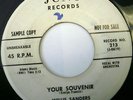 Rare Doo-Wop WILLIS SANDERS EMBERS Taking A Chance bw Your Souvenir 45 Juno 213