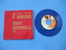 TRES RARE 45t EDDY MITCHELL LA MER/C'EST SI BON 1ER BOBINO VINYLE COULEUR BLEUE