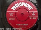 BEATLES:PLEASE PLEASE ME 1ST PRESS DEMO J R  STAMP  EX+