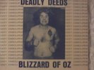 Rare Ozzy Osbourne Deadly Deeds 1981 Live Randy Rhoads. 2 LP
