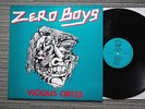 ZERO BOYS - VICIOUS CIRCLE LP  Rare UK Press Green Cover   Paul Mahern,Dicks,KBD