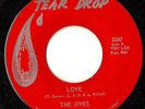 THE JIVES I WANT YOU / LOVE chicano soul FUNK Tear Drop  45