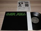 OVER KILL OVERKILL LP - SAME / 1984 METAL STORM RECORDS US METAL in MINT - RAR