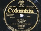78 RPM -- Sol Hoopii's Novelty Trio, Columbia 40020, E