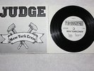 Judge New York Crew 1st Press Schism Signed by Porcell Gorilla Biscuits Infest