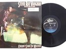 STEVIE RAY VAUGHAN & DOUBLE TROUBLE: Couldn't Stand The Weather LP PROMO 1984 NM