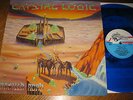 Manilla Road-Crystal logic LP,Black Dragon France 1986,blue vinyl,megarar,l k
