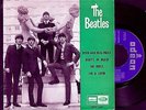 THE BEATLES.Rock and roll music,RARE SPANISH EP.Dark blue odeon.Nice