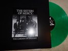 THE SISTERS OF MERCY THE GARDEN OF DELIGHT GREEN VINYL LP
