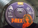 T REX,I LOVE TO BOOGIE,DEMO 45 ON EMI,MARC 14,YEAR 1976,NICE COPY