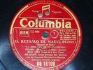 SPAIN 4 x 78 rpm RECORDS Columbia MANUEL DE FALLA Retablo Maese Pedro ARGENTA