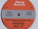 DREW RICHARDS I Don't Want To Lose CHERYL 12