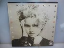 MADONNA-HOLIDAY b/w LUCKY STAR-SPANISH 1983 12 INCH MAXI-SINGLE VINYL-EX/EX
