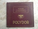 FAUST GOUNOD WOLFF MAEDER WEIGERT 5 RECORDS 78 RPM POLYDOR VERY RARE FRENCH