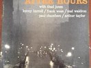AFTER HOURS PRESTIGE 7118, LP, ORIGINAL DEEP GROOVE W/THAD JONES/KENNY BURRELL