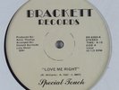 SPECIAL TOUCH Love Me Right BRACKETT 12