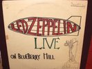 Led Zeppelin 2 LP Set Live On Blueberry Hill Blue/Yellow Vinyl VG++ rare