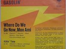 SGL:GASOLIN`-WhereDoWe/Killin´Time G CBS 6275(PROMO) 1977 M-/M- DK-Rock Larson