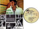 LP 1976 Elvis Presley THE LEGEND LIVES ON -- Canada ELVIS LIVE SHOWS PCS 1001 NM
