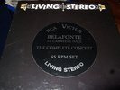 BELAFONTE : AT CARNEGIE HALL COMPLETE CONCERT AUDIOPHILE 8LP BOX CLASSIC RECORDS