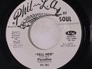 rare Soul 45 PARADISE tell her PHIL L.A. OF SOUL Listen