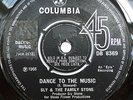 SLY & THE FAMILY STONE - Dance to the Music - COLUMBIA DB 8369 (1968) EX-/EX