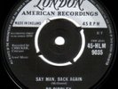 Bo Diddley Original UK 45 Say man, back again EX 1959 R&B London HLM 9035