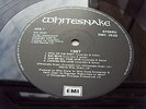 WHITESNAKE 1987 1st A1 UK Press LP TIME CAPSULE REVIEW COPY LP EMBOSSED SLEEVE