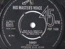 SWINGING BLUE JEANS - SANDY/I'M GONNA HAVE YOU HMV POP 1533 EX PLUS