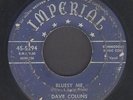 Louisiana R&B Doo Wop 45   Dave Collins & The Scrubs   Bluesy Me   Imperial hear