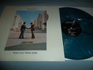 PINK FLOYD WISH YOU WERE HERE BLUE MARBLED VINYL MINT Lp Captol 3OAP 1875-1