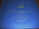 Pro Arte Quartet Schubert  OP. 163 Quartet in Do Magg. 5- 78 RPM BOX EX+ VDP