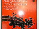 A. GRUMIAUX 7 VIOLINENKONZERTE 4x LP BOX 1967 HOLLAND PRESS BACH BEETHOVEN BRAHM