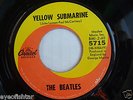 THE BEATLES RARE 1968 SUBSIDIARY SWIRL CAPITOL 45 Yellow Submarine NEAR MINT