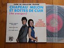 RARE FRENCH LAURIE JOHNSON OST EP : THE AVENGERS/CHAPPEAU MELON & BOTTES DE CUIR