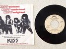 KISS Shout it out Loud / Rock n roll Radio White Label PROMO South America RARE