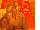 The 5 Satins Sing LP-Original U.S. press-Red Ember-1957-NICE VG+ Copy
