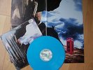 PORCUPINE TREE : THE SKY MOVES SIDEWAYS LP : UK 1st PRESS : BLUE VINYL : EX+ CON